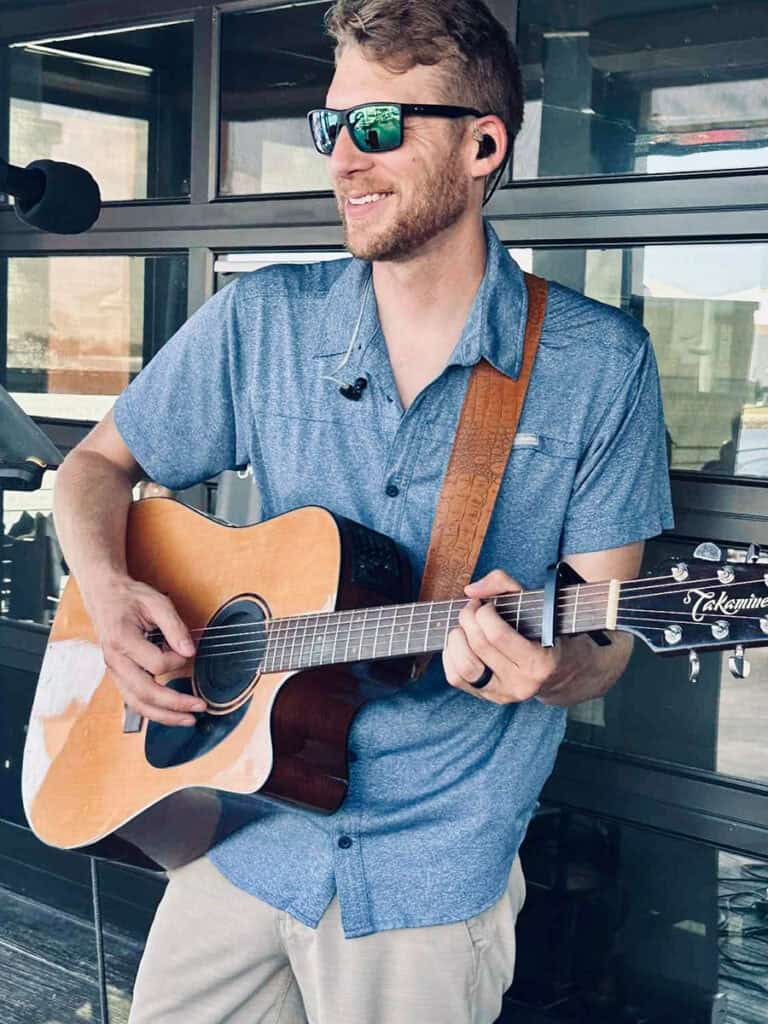 Musician Luke Perring